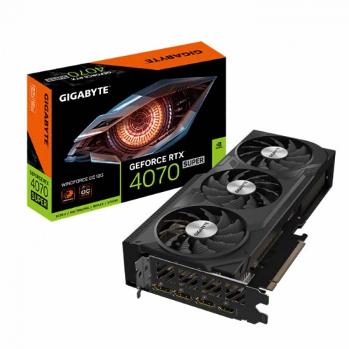Card màn hình Gigabyte RTX 4070 SUPER WINDFORCE OC 12GB