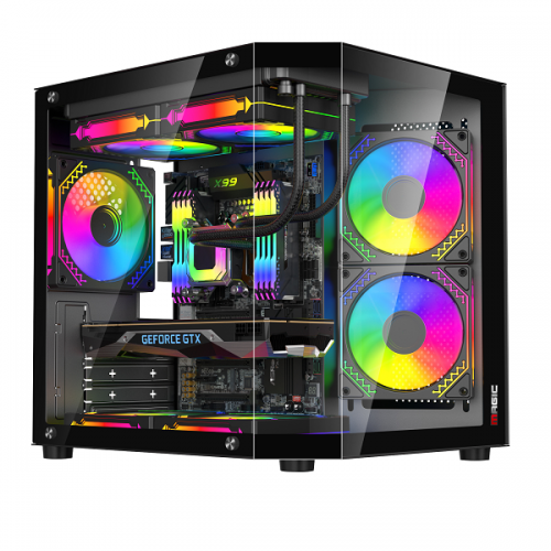 PC Gaming H610 i3 12100F RX550 4G